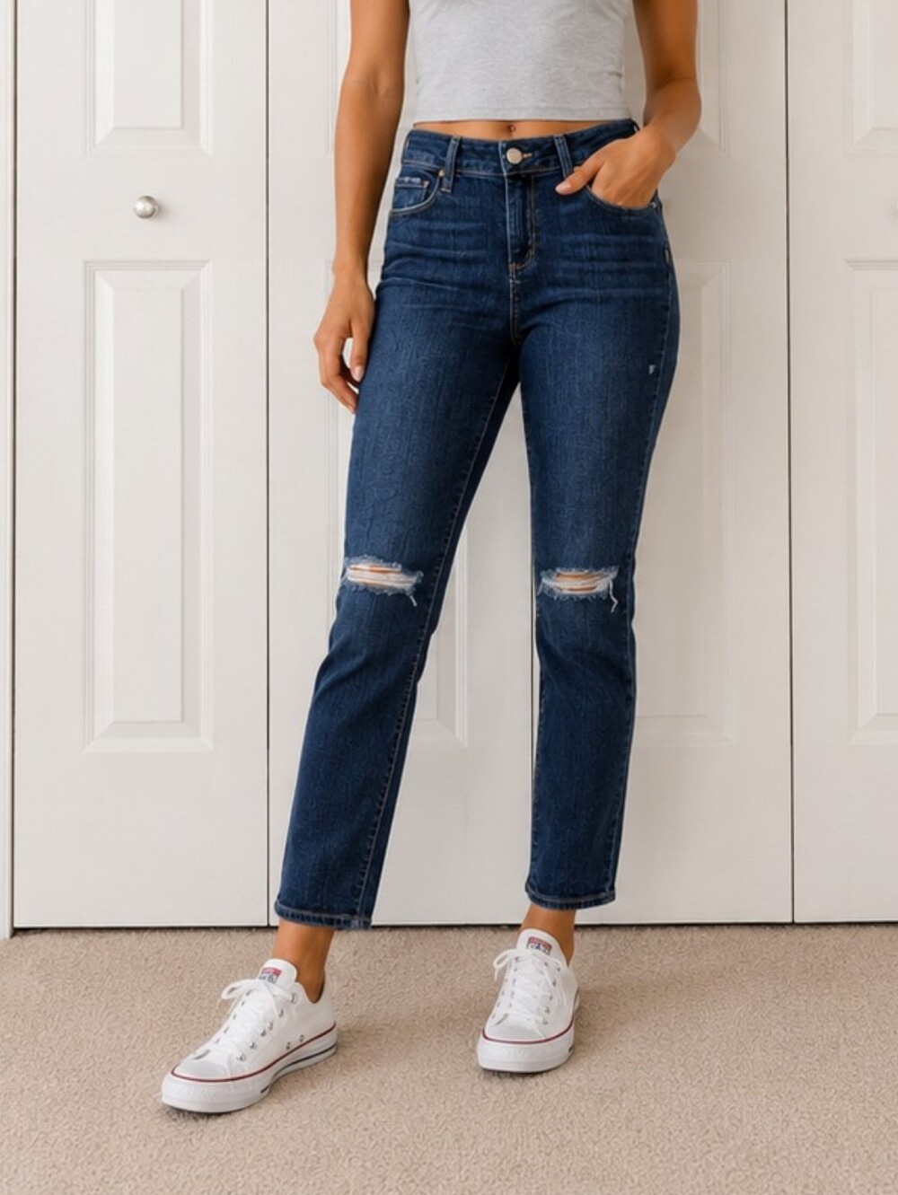 PAIGE "Verdugo Ankle" Jeans - Size 28